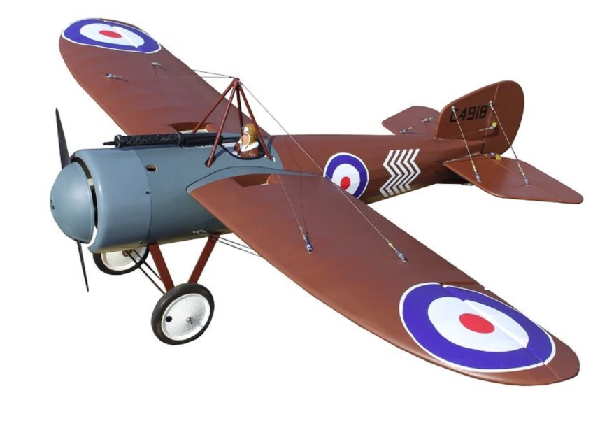 Seagull Models 1/5 Bristol M1C Monoplane Spans 71”
